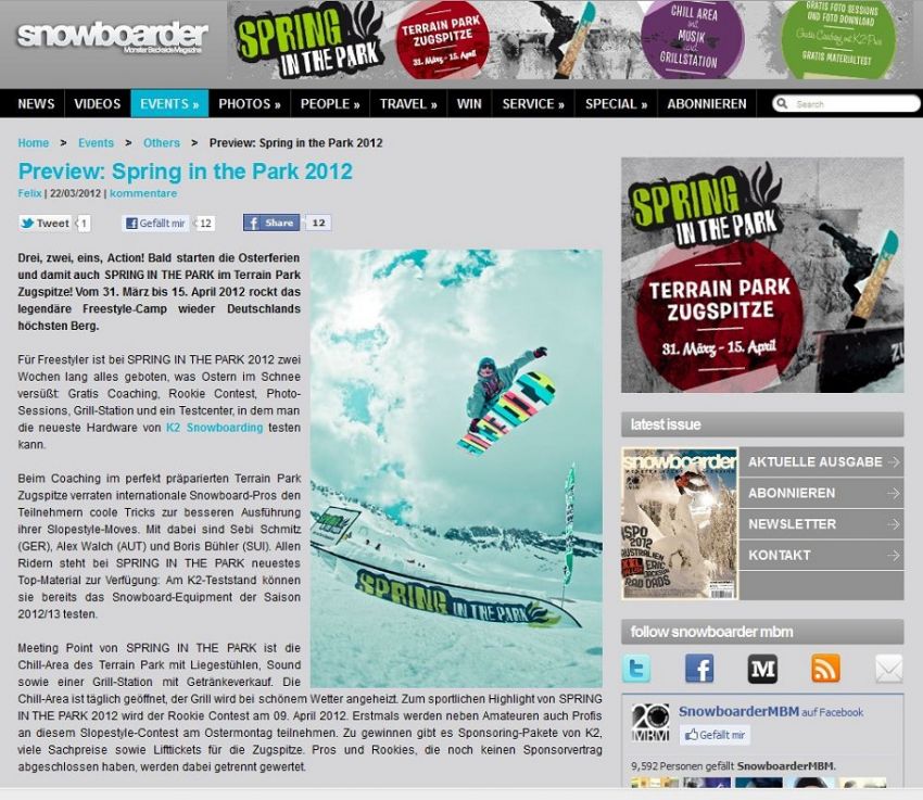 JNZ SpringInThePark PR